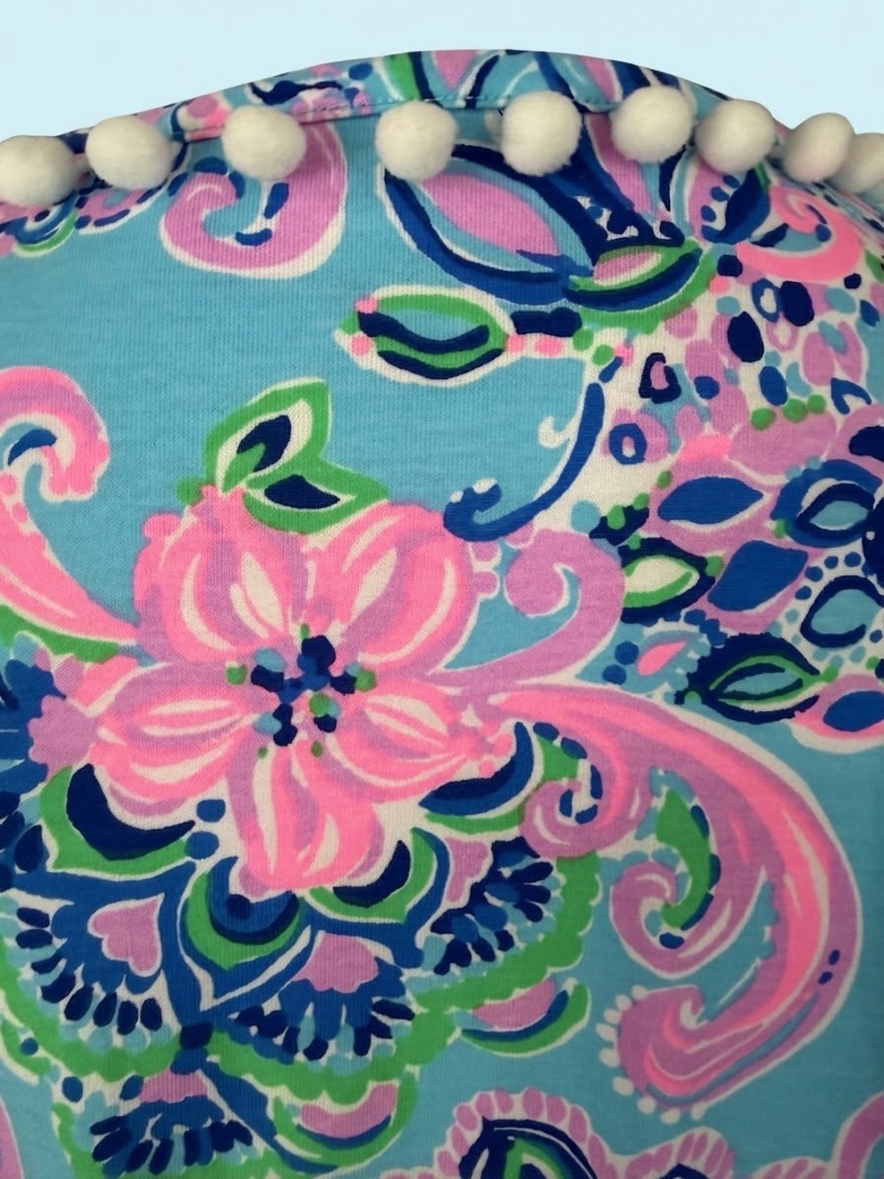 LILLY PULITZER Etta Dress in Blue Horizon Jungle Sunrise size medium - Picture 7 of 9
